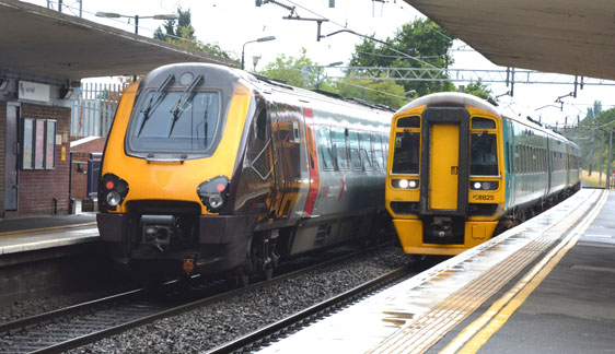 Arriva Trains,
and Cross Country units