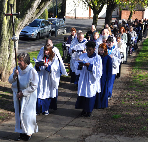 Palm
Sunday Procession 2012